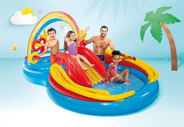 Intex-RAINBOW-RING-PLAY-CENTER-Inflatable-Water-Play-Center-B000KI111Y-2