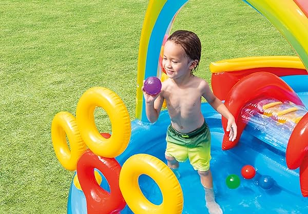 Intex-RAINBOW-RING-PLAY-CENTER-Inflatable-Water-Play-Center-B000KI111Y-4