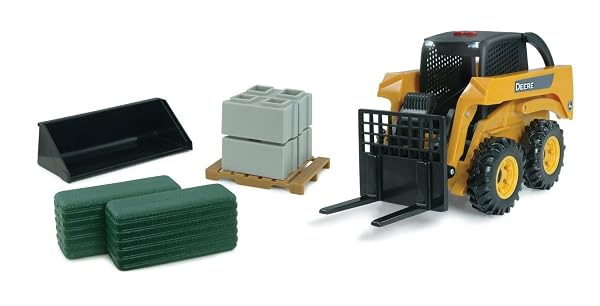 John-Deere-Ertl-Big-Farm-Skid-Steer-Set-Yellow-B00GDU3CSS