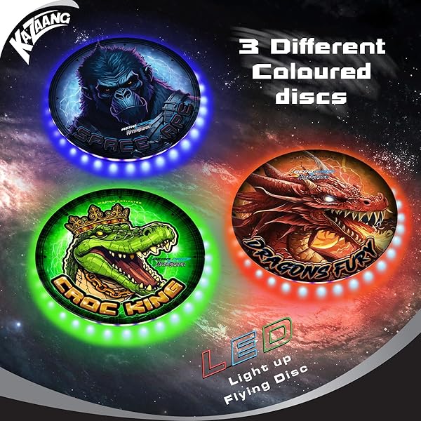 Kazaang-Frisbee-Aero-Disc-Night-Glider-36-LED-Night-Ultimate-Frisbee-100x-Brighter-USB-Type-C-Charger-with-Motion-B0DFW5ZMK2-2