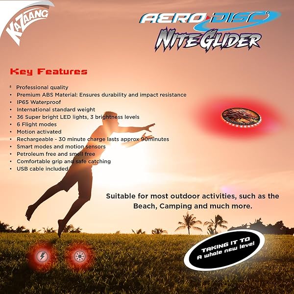 Kazaang-Frisbee-Aero-Disc-Night-Glider-36-LED-Night-Ultimate-Frisbee-100x-Brighter-USB-Type-C-Charger-with-Motion-B0DFW5ZMK2-5