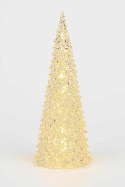 LED-Acrylic-Christmas-Tree-Clear-27cm-Tall-AAA-Battery-Powered-Holiday-Decoration-with-Warm-White-Lights-Tabletop-Di-B0G11P8BPS