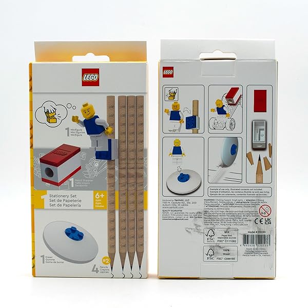LEGO-Stationery-Set-with-Minifigure-B07BBBQGW8