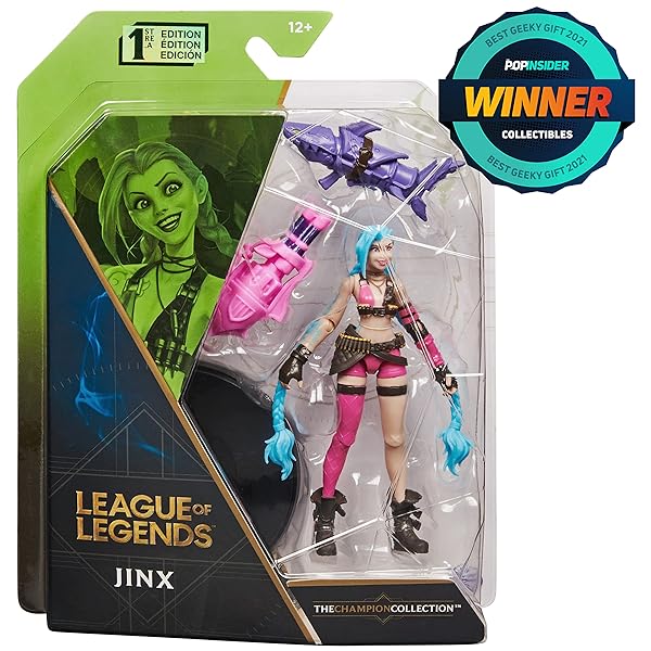 League-of-Legends-Official-4-Inch-Jinx-Collectible-Figure-with-Premium-Details-and-2-Accessories-The-Champion-Collecti-B08T5TY8L5-2