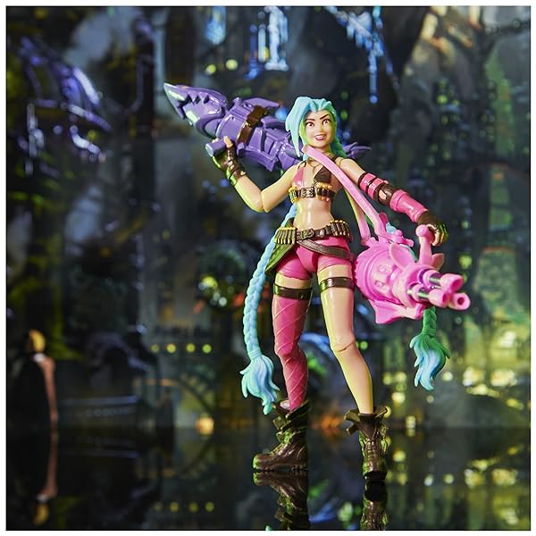 League-of-Legends-Official-4-Inch-Jinx-Collectible-Figure-with-Premium-Details-and-2-Accessories-The-Champion-Collecti-B08T5TY8L5-6