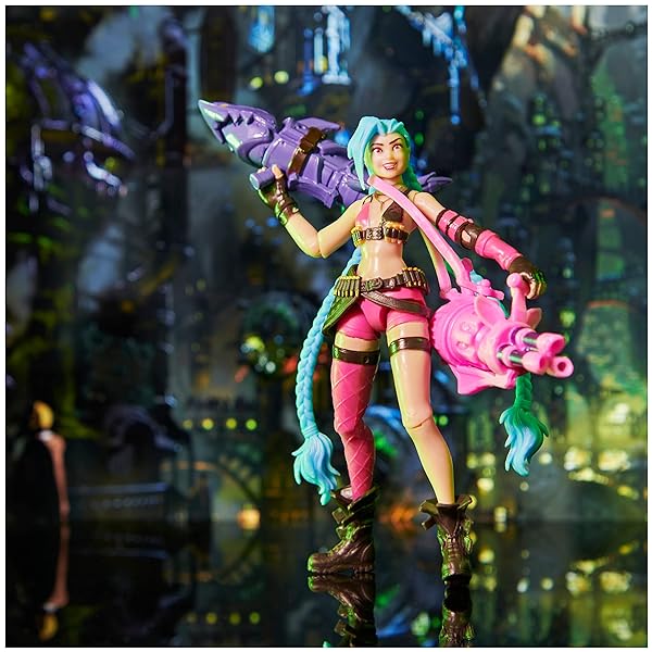 League-of-Legends-Official-4-Inch-Jinx-Collectible-Figure-with-Premium-Details-and-2-Accessories-The-Champion-Collecti-B08T5TY8L5-7