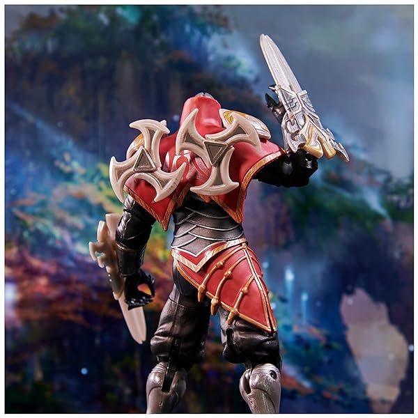 League of Legends Zed Action Figure, 6 Inch Size Multicolor Rissamelt