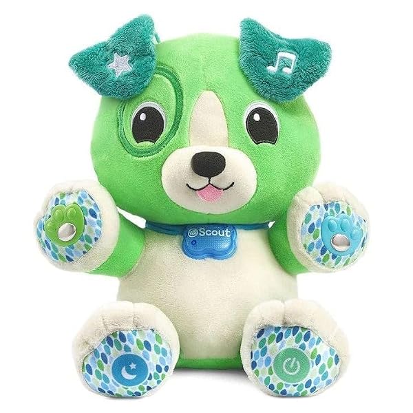 LeapFrog-My-Pal-Scout-Smarty-Paws-Interactive-Customisable-Plush-Plush-Scout-615003-Green-B09YMK9KH7-2