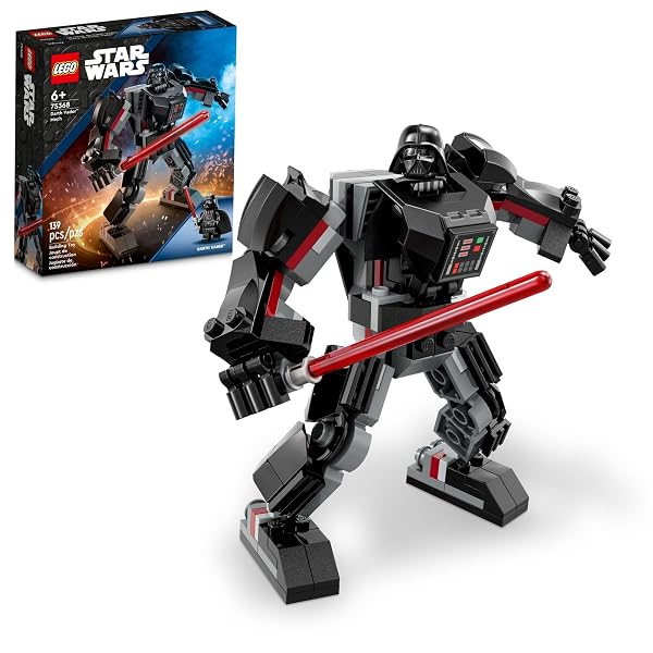 Lego-Star-Wars-Darth-Vader-Mech-75368-Buildable-Star-Wars-Action-Figure-This-Collectible-Star-Wars-Toy-for-Kids-Ages-6-B0BSRFHZ24