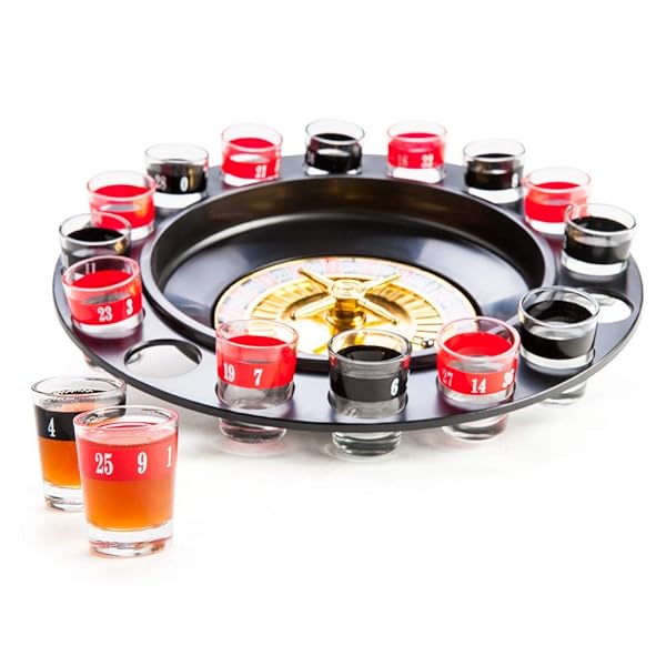 MDI-Australia-Shot-Glass-Roulette-Drinking-Game-BlackMulticolorRed-B079DM333C-2