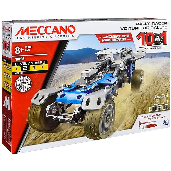 MECCANO-by-Erector-10-in-1-Rally-Racer-Model-Vehicle-Building-Kit-STEM-Engineering-Education-Toy-for-Ages-8-and-up-St-B074XC2BM9-7