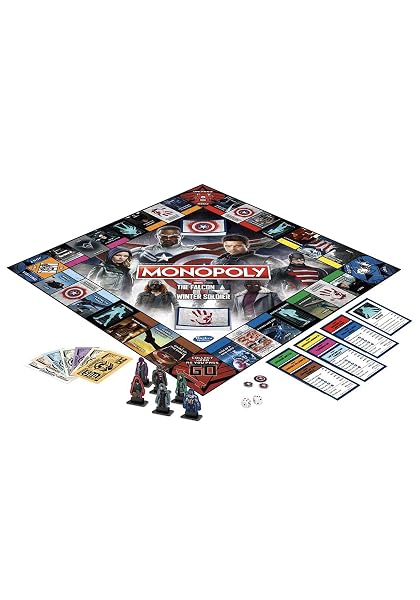 MONOPOLY-The-Falcon-and-The-Winter-Soldier-Edition-Board-Game-Marvel-Themed-Game-Board-2-6-Players-Family-Board-B0933LCXV7-2