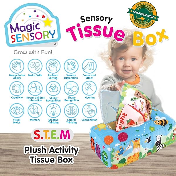 Magic-Sensory-Baby-Tissue-Box-Toy-Tissue-Box-Baby-Toy-Learn-Alphabet-Shapes-Colours-and-Animals-Multi-Textured-U-B0CZX4DRST-2