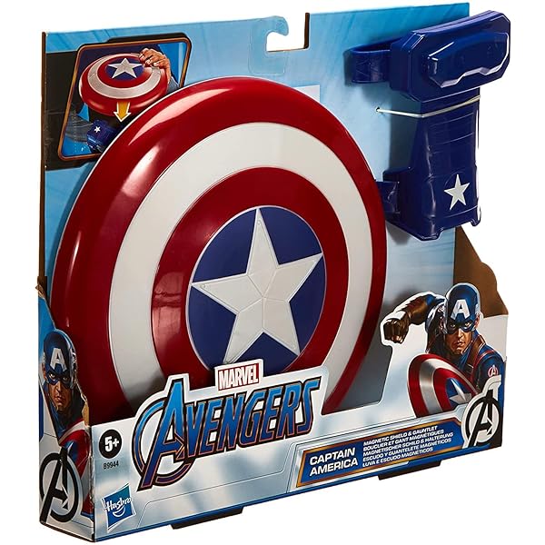 Marvel-Avengers-Captain-America-Blast-Magnetic-Shield-and-Gauntlet-Toy-Shield-Attaches-to-Gauntlet-Avengers-Roleplay-T-B07L97MG7B
