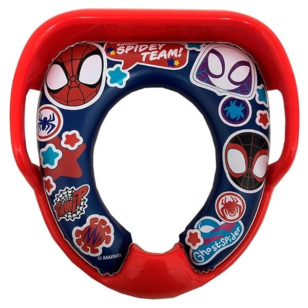 Marvel-Spider-Man-Padded-Toilet-Training-Seat-Red-and-Blue-31-x-28-cm-Potty-Toddler-B0F7KZTYZR