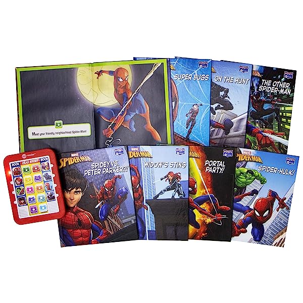 Marvel-Spider-man-Me-Reader-Electronic-Reader-and-8-Sound-Book-Library-PI-Kids-Me-Reader-8-Book-Set-1503747921-3