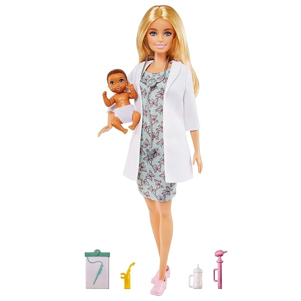 Mattel-Barbie-Doctor-Blonde-B08WHR2917