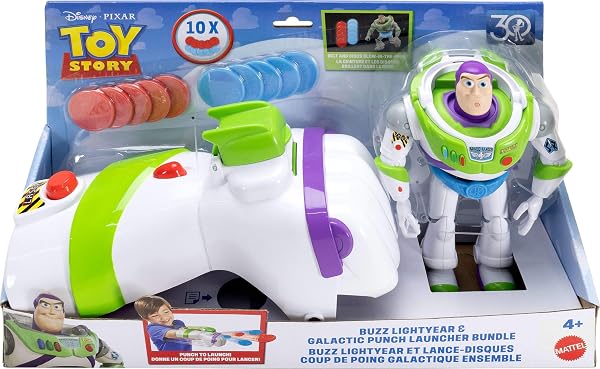 Mattel-Disney-Pixar-Toy-Story-Buzz-Lightyear-7-Inch-Figure-Role-Play-Galactic-Punch-Launcher-with-10-Sounds-Lights-B0DTJK6D1C-6