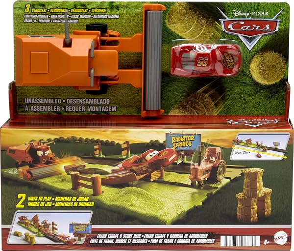 Mattel-Disney-and-Pixar-Cars-Frank-Escape-Stunt-Race-Playset-B0CB6N8X9H-6