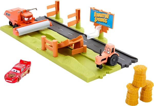 Mattel-Disney-and-Pixar-Cars-Frank-Escape-Stunt-Race-Playset-B0CB6N8X9H