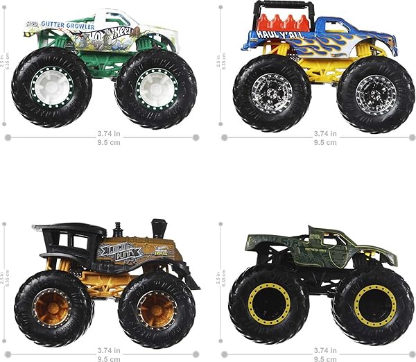 Mattel-Hot-Wheels-Monster-Trucks-164-4-Pack-Assortment-B07GSNDCN2-3