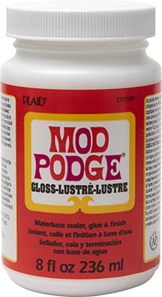 Mod-Podge-CS11201-Waterbase-Sealer-Glue-Decoupage-Finish-8-oz-Gloss-B003W0XR8M