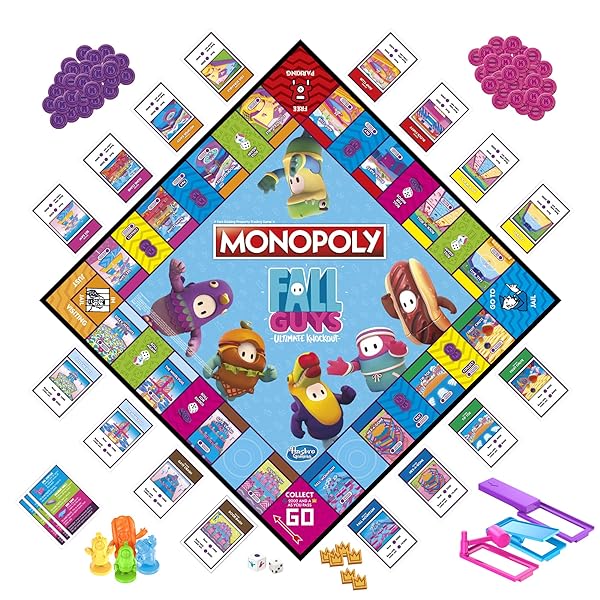 Monopoly-Fall-Guys-Ultimate-Knockout-Edition-Board-Game-for-Players-Ages-8-and-Up-Dodge-Interactive-Obstacles-Includes-B09D43DXXG-2