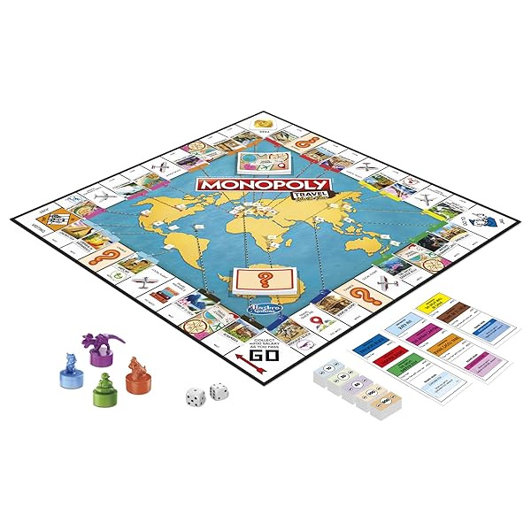 Monopoly-Travel-World-Tour-Board-Game-for-Families-and-Kids-Ages-8-With-Token-Stampers-and-Dry-Erase-Gameboard-Buy-Tr-B09H1H7MZK-3
