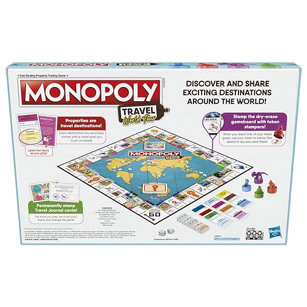 Monopoly-Travel-World-Tour-Board-Game-for-Families-and-Kids-Ages-8-With-Token-Stampers-and-Dry-Erase-Gameboard-Buy-Tr-B09H1H7MZK-5