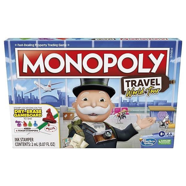 Monopoly-Travel-World-Tour-Board-Game-for-Families-and-Kids-Ages-8-With-Token-Stampers-and-Dry-Erase-Gameboard-Buy-Tr-B09H1H7MZK