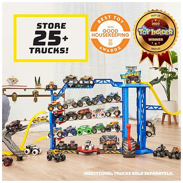 Monster-Jam-Garage-Playset-and-Storage-with-Exclusive-Grave-Digger-Monster-Truck-Lights-and-Sounds-Kids-Toys-for-Boys-B09NJQCPCW-2