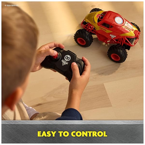 Monster-Jam-Marvel-Iron-Man-RC-Monster-Truck-124-Scale-Kids-Toys-for-Boys-and-Girls-Aged-3-and-up-B0CQN4R33Q-3