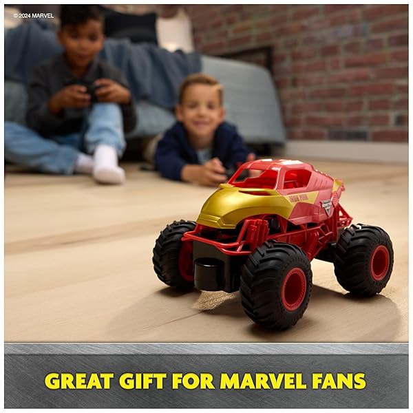 Monster-Jam-Marvel-Iron-Man-RC-Monster-Truck-124-Scale-Kids-Toys-for-Boys-and-Girls-Aged-3-and-up-B0CQN4R33Q-4