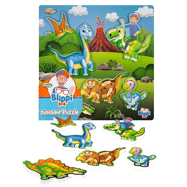 Montessori-Chunky-Puzzles-for-Kids-Dinosaurs-Chunky-Puzzle-B08QTLTGWW-2