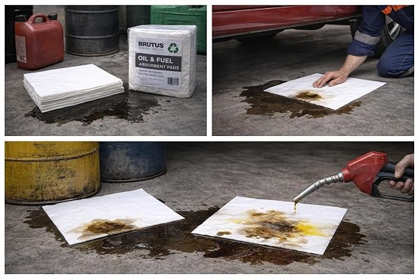 Oil-Fuel-Absorbent-Pads-46x41cm-Water-Repellent-Highly-Absorbent-for-Workshops-and-Industrial-Spills-3-Pack-B0GWVXFFKX-2
