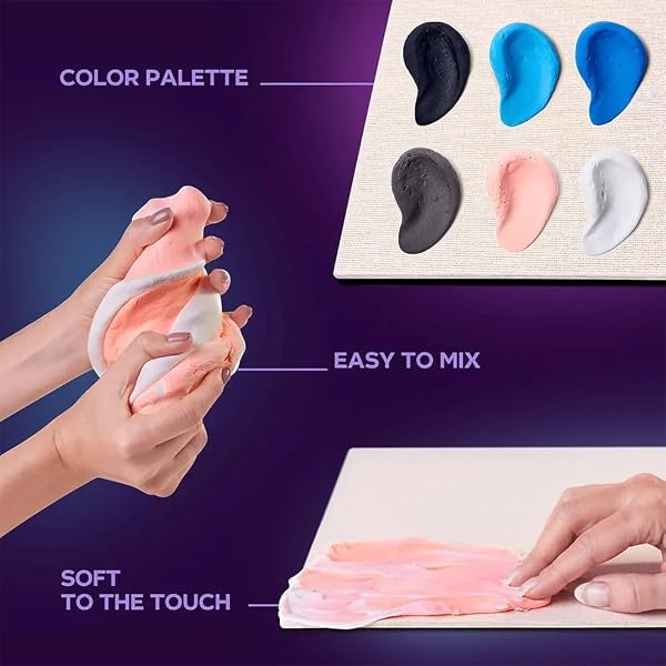 Oktoclay-10004-Big-Wave-of-Kanawaga-Foam-Colours-Set-Foam-Multicoloured-One-Size-B0BG5LZB3W-5