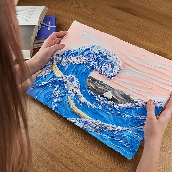 Oktoclay-10004-Big-Wave-of-Kanawaga-Foam-Colours-Set-Foam-Multicoloured-One-Size-B0BG5LZB3W-9