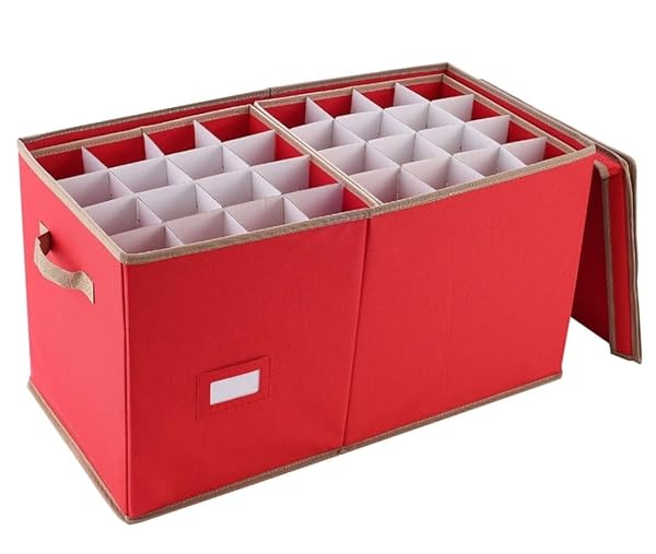 Oxford-Fabric-Christmas-Ornaments-Storage-Box-405-x-300mm-Holds-128-baubles-Dividers-Durable-Secure-and-collapsi-B0DS773WWP