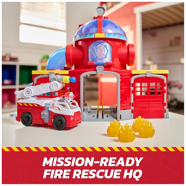 PAW-Patrol-Fire-Rescue-Command-Center-with-Marshall-Figure-Rescue-Fire-Truck-Lights-Launcher-and-Sound-Fx-Kids-Toys-B0DQBPXNBS-2