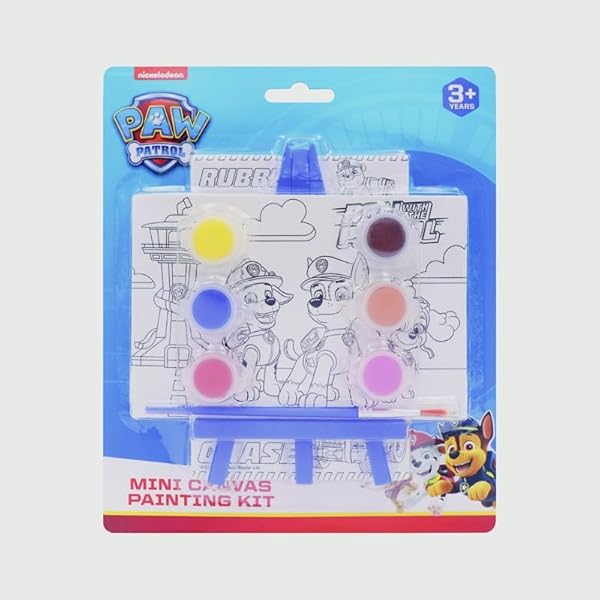 Paw-Patrol-Mini-Canvas-Painting-Kit-6-Colours-with-Brush-Ages-3-for-School-Holiday-Fun-Art-Decorations-B0F4JC9D6P