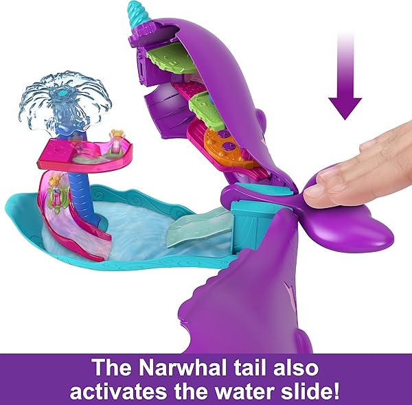 Polly-Pocket-Sparkle-Cove-Adventure-Dolls-Toy-Boat-Playset-Narwhal-Adventurer-with-2-Micro-Dolls-3-Dissolvable-Pearl-B0BLJSV4S1-4