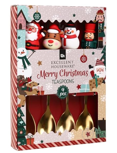 Premium-Christmas-Cutlery-Set-Spoons-Forks-Gold-8pc-Decorations-B0HMBS8F8Q-2