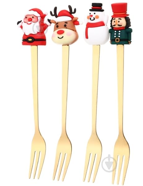 Premium-Christmas-Cutlery-Set-Spoons-Forks-Gold-8pc-Decorations-B0HMBS8F8Q-5
