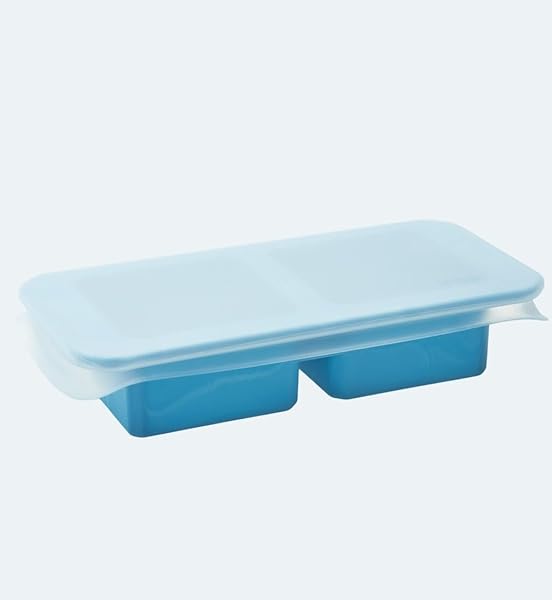 Reusable-Freezer-Prep-Cubes-2-Cup-500ml-Marble-Teal-Silicone-Base-with-Steel-Rim-for-food-storage-food-safe-BPA-Fr-B0F3VGKJJL