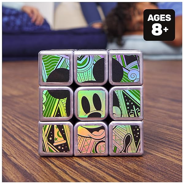 Rubiks-Cube-Disney-100th-Anniversary-Metallic-Platinum-3x3-Cube-Fidget-Toys-Adults-Mickey-Mouse-Toys-Disney-Toy-B0BRT4KDKK-2