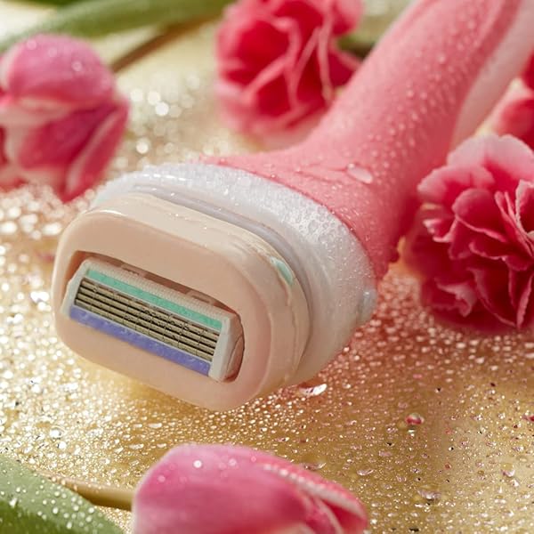 Schick-Intuition-Womens-Razor-Refills-6-Refills-Lemon-Berry-4-Blade-Razor-Skin-Moisturising-Soap-Lather-and-Shav-B0BSX3RMT1-2