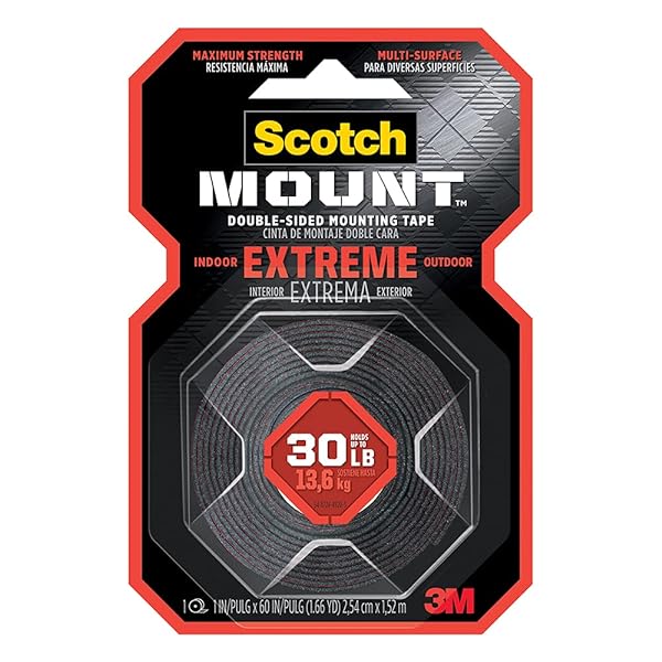 Scotch-Extreme-Mounting-Tape-1-inch-X-60-inches-Black-1-Roll-414P-B009NP1JQC