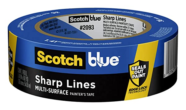 ScotchBlue-Sharp-Lines-Multi-Surface-Painters-Tape-358mm-x-548m-2093-1-Roll-B004DEJ6XG