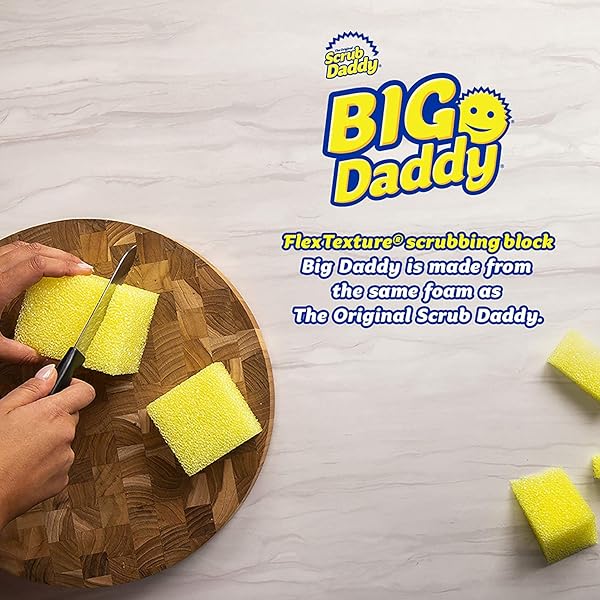 Scrub-Daddy-Big-Daddy-Utility-Sponge-Temperature-Controlled-1-Count-B019PJTLD8-2