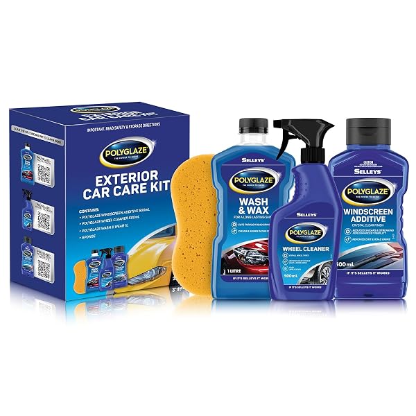 Selleys-Polyglaze-Exterior-Car-Auto-Care-Kit-4-Piece-Set-with-Wash-and-Wax-1L-Windscreen-Additive-500ml-Wheel-Cleaner-B0FXFCM7PP